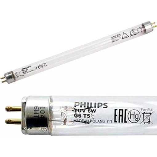 Repuesto lámpara UV Philips 6W